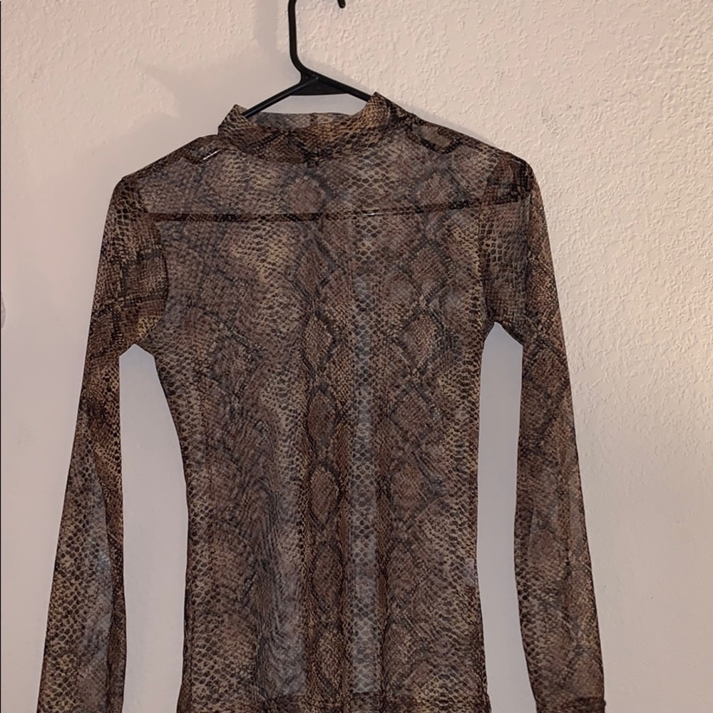 Women’s sheer top